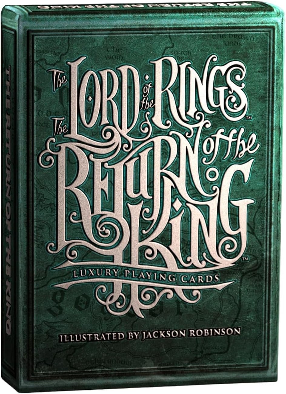 Kings Wild Project The Return of The King Luxury Playing Cards, Standard Edition, Poker Size Custom Index