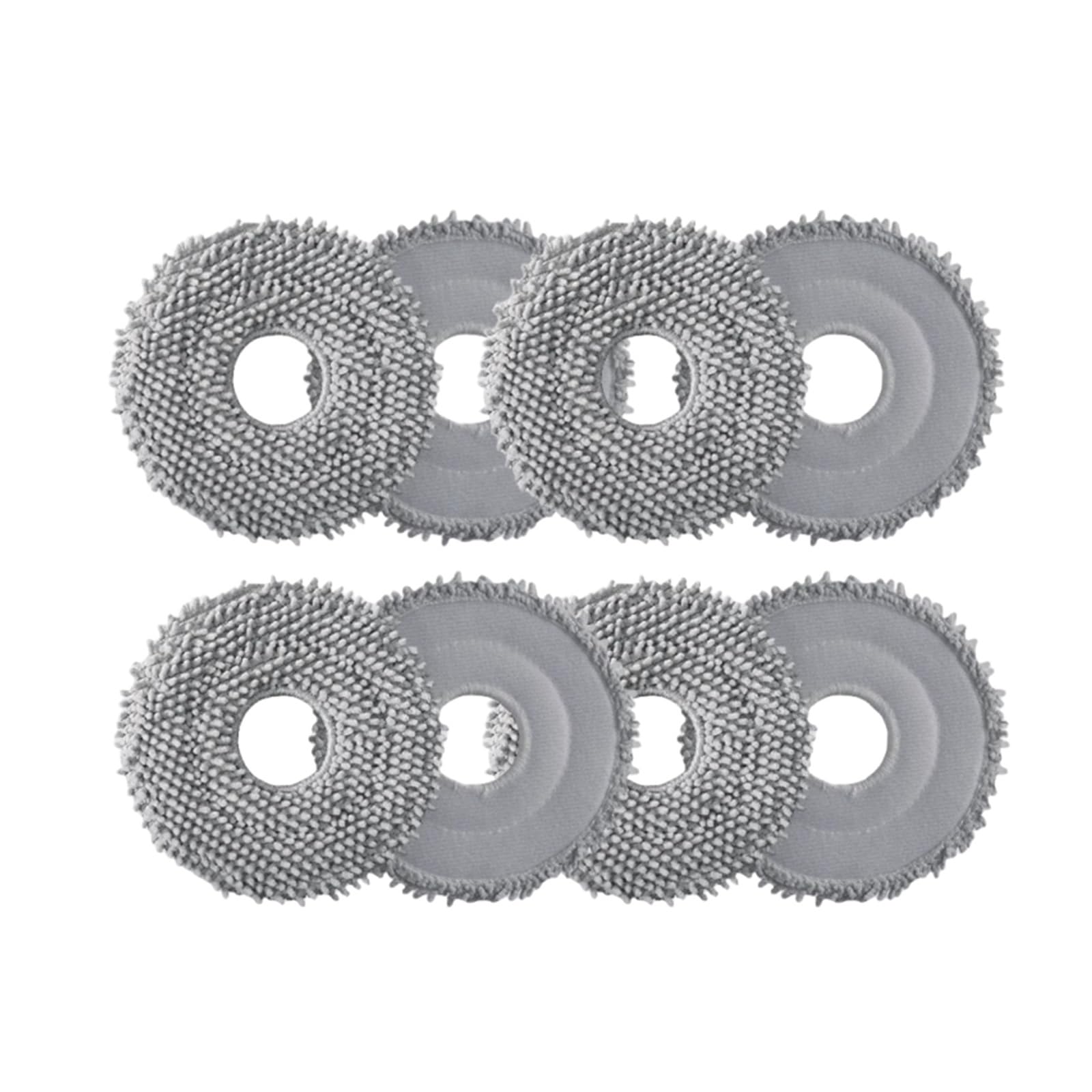 Tecgnvasfcb Mop 8Pc Mop Cloth Accessories，Compatible For Roborock Qrevo Maxv Qrevo Pro Qrevo，Robot Vacuum Cleaner Spare Parts