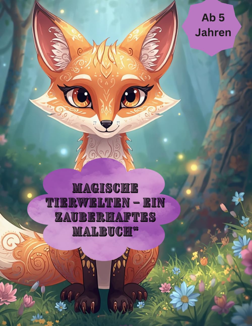 Magische Tierwelten – Ein zauberhaftes Malbuch