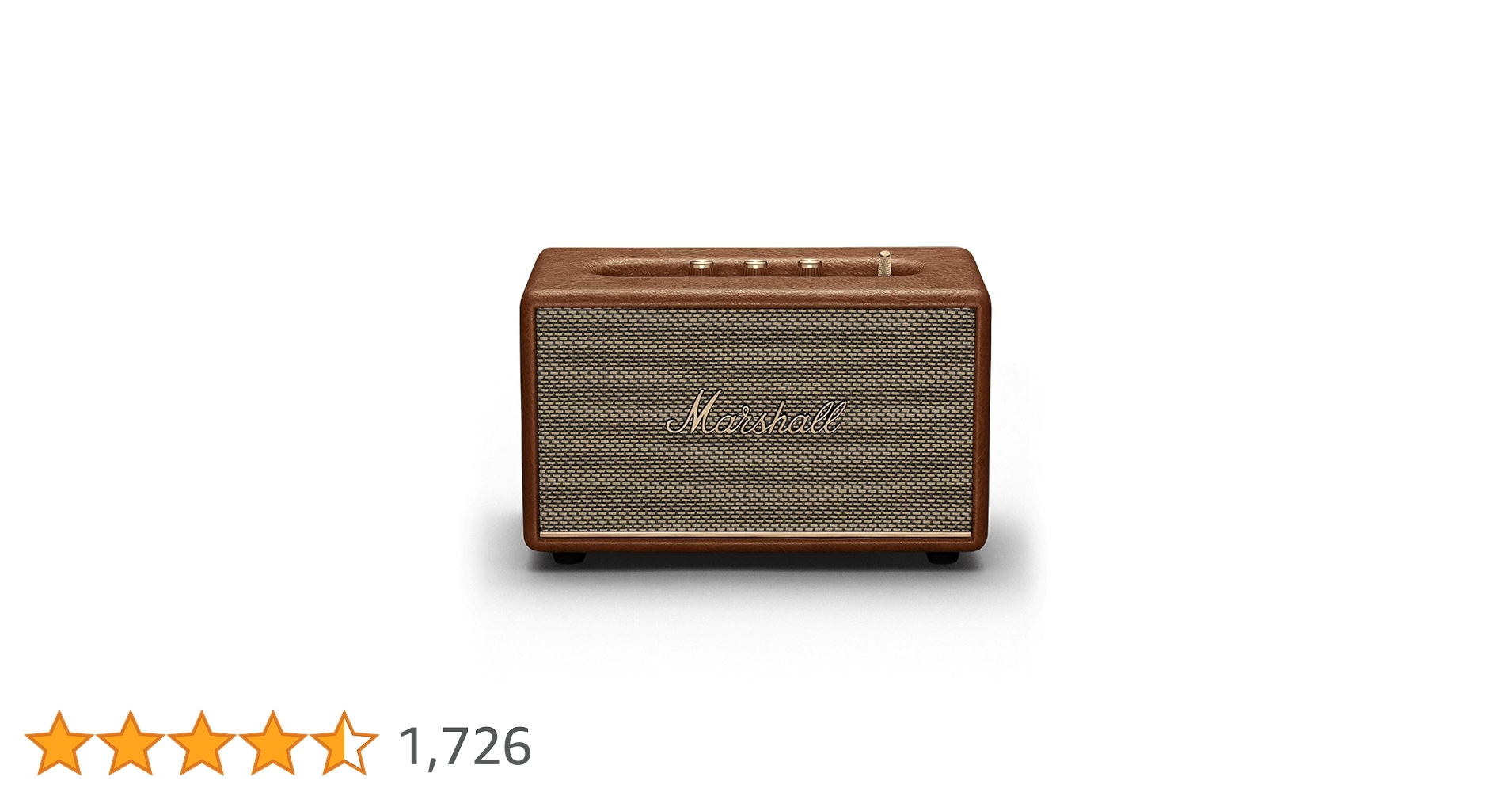 Amazon.co.jp: Marshall ワイヤレススピーカー Acton III ブラウン