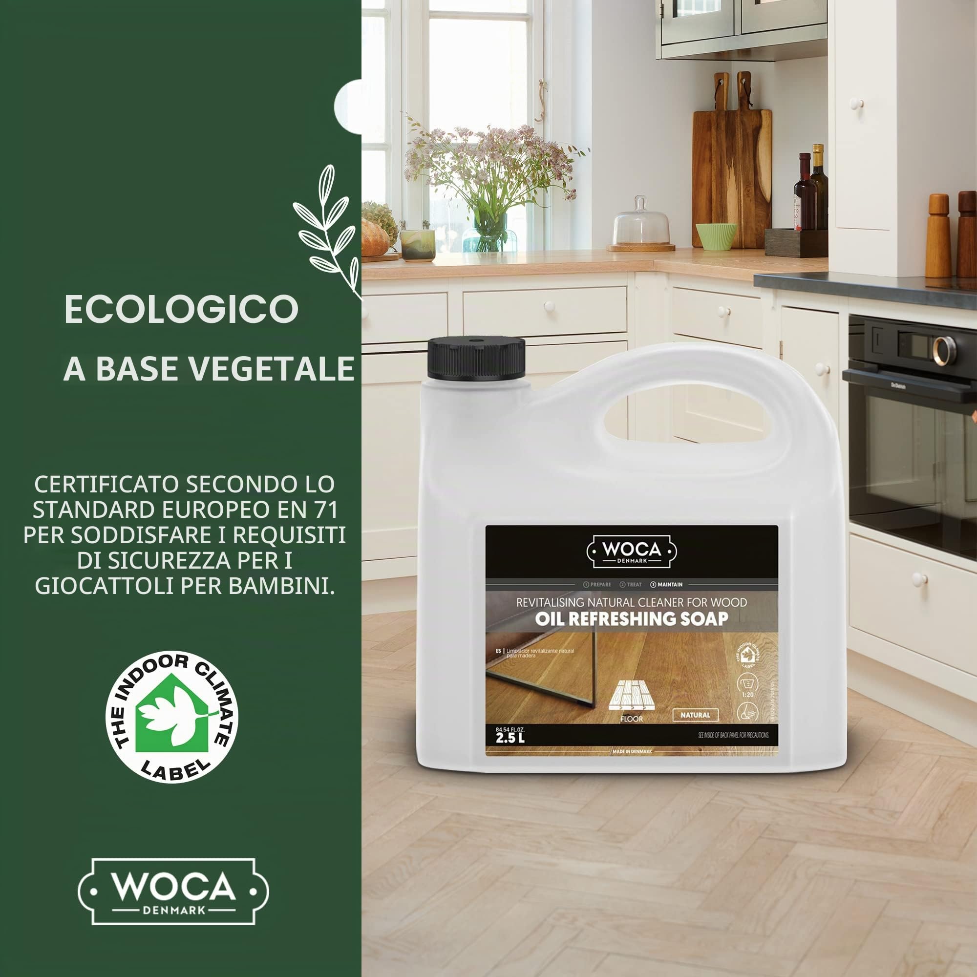 Woca oil refresher soap Natural, 2,5 l cod. 511225A