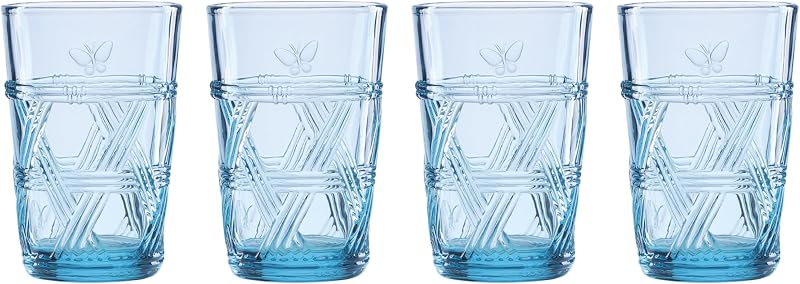 Lenox Butterfly Meadow Set Of 4, Blue, Tall Glasses