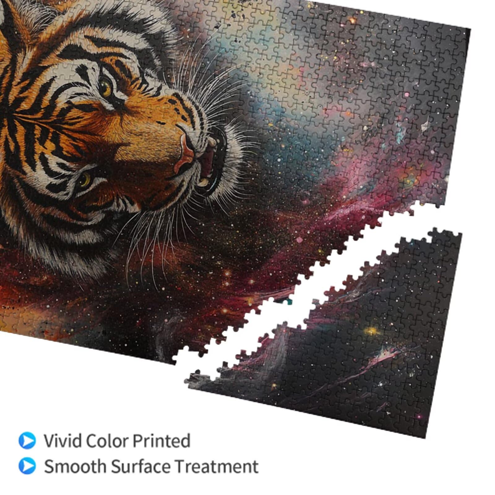 Puzzle Tigre Puzzle 2000 Piezas,Animal Rompecabezas Desafiante,Juego Puzzles Adultos,Impresión de Alta Definición Colorido Puzzles Madera con Caja de Regalo,Home Decoration,Regalo Mujer,p1276t