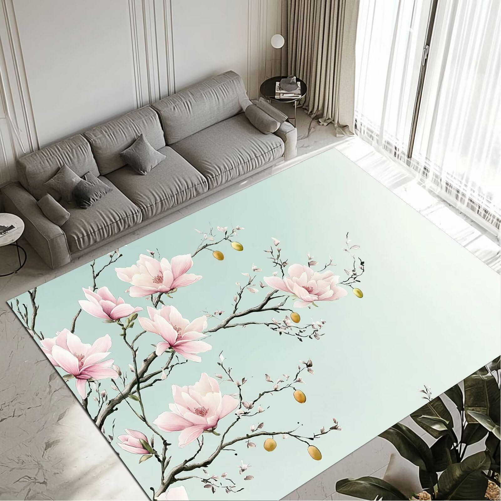 Tapis de salon Magnolia parfait pour l'entrée le couloir et la cuisine