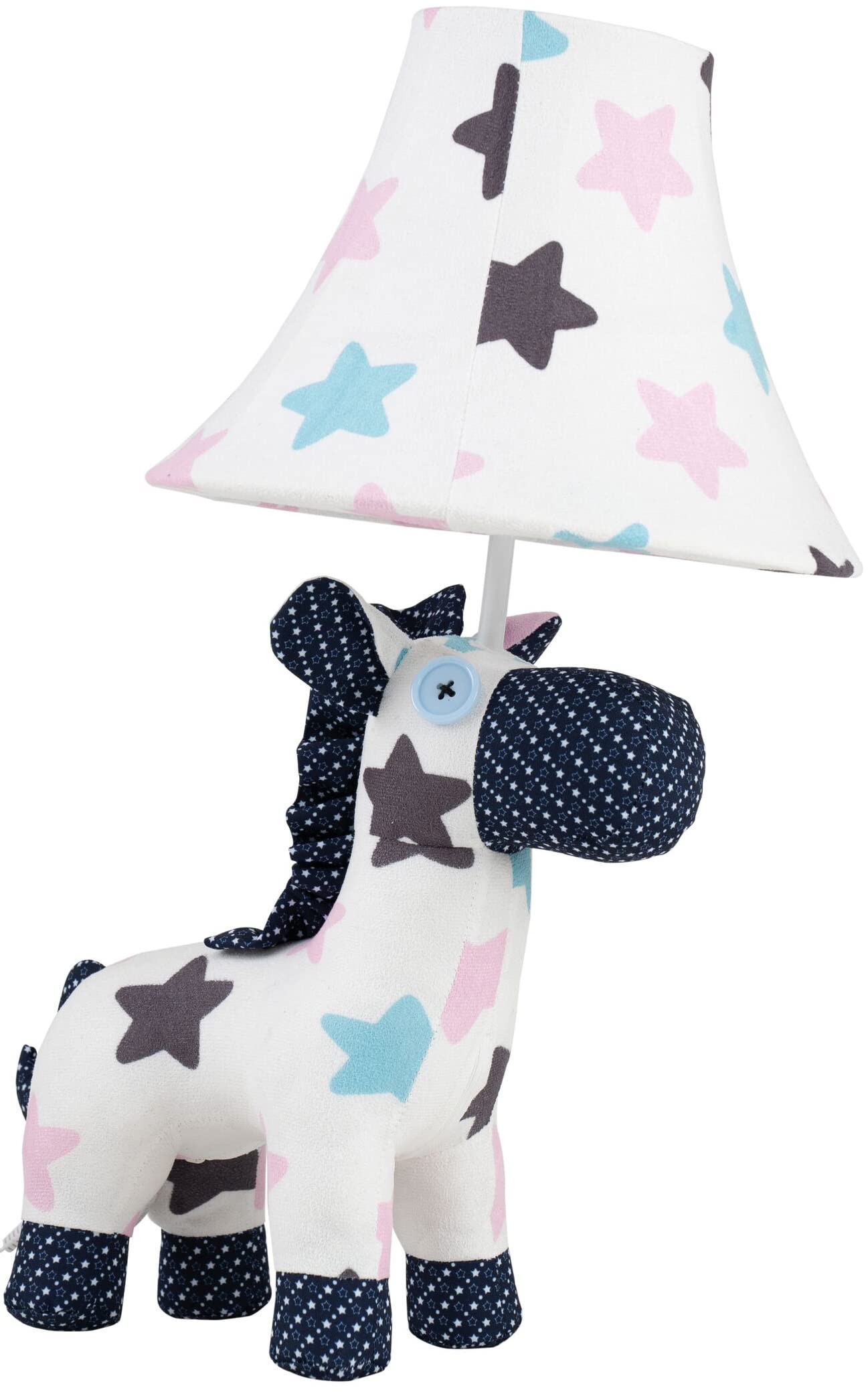 Happy Lamps Finn LED-Tischlampe Pferdelampe Kinderzimmer 47 cm | handgefertigt, kindersicher, ideal fürs Kinderzimmer, Geschenkidee