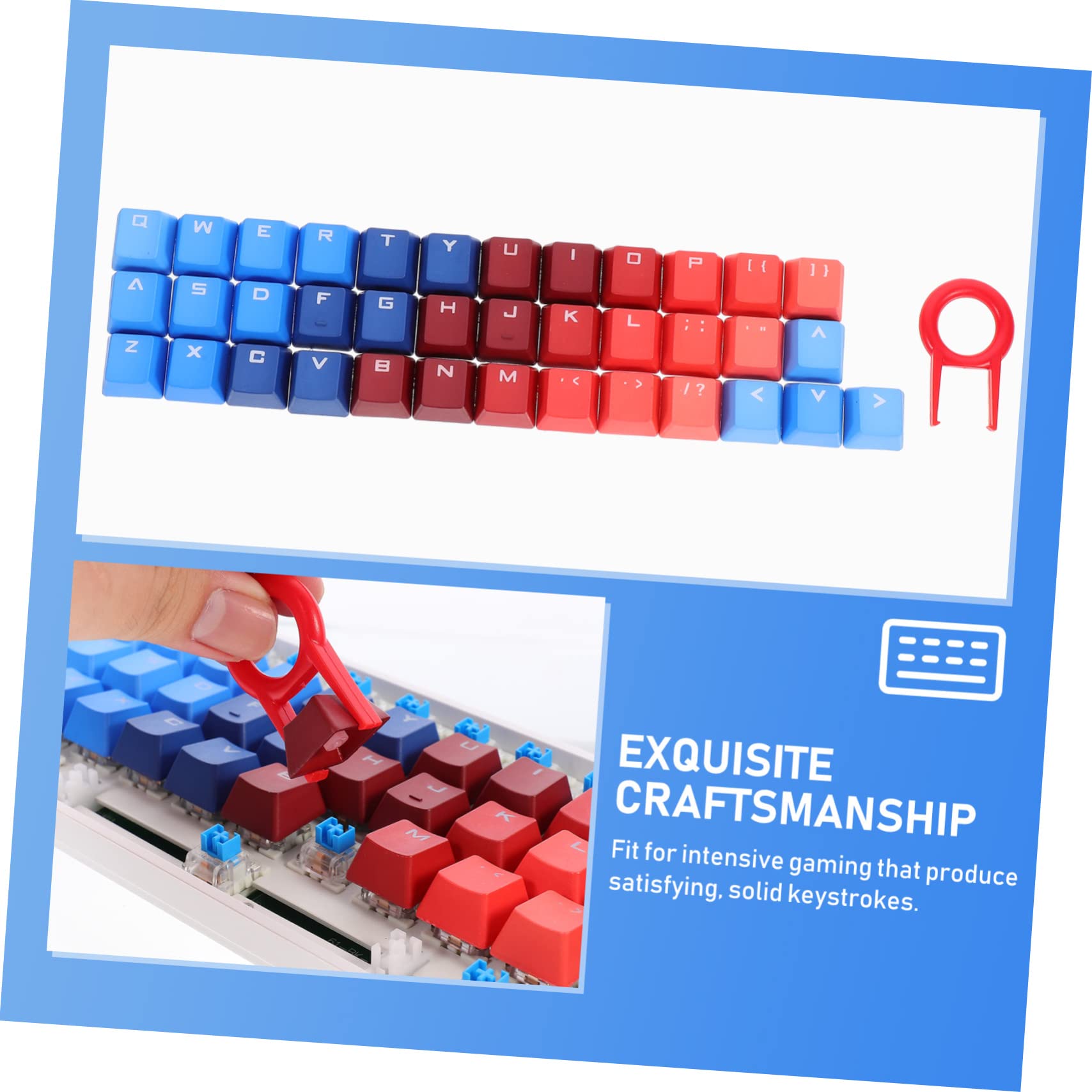 Gadpiparty 3sets Keycaps Per Tastiere Meccaniche Tasti Traslucidi Per Personalizzazione Vivaci e Durevoli Per Tastiere Rgb e Accessori Di Design Unici Per Amanti Del Gaming