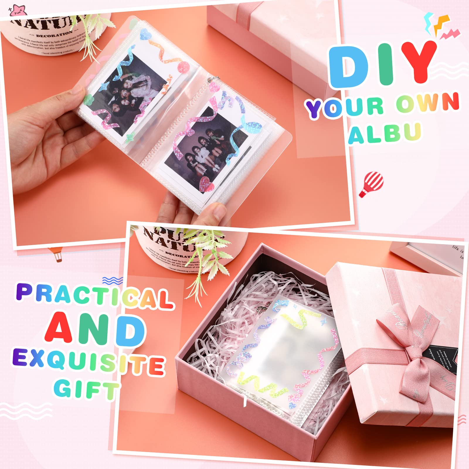 Buy 2 Piece Kpop Photocard Holder Book Kpop Album Card Binder Photocard