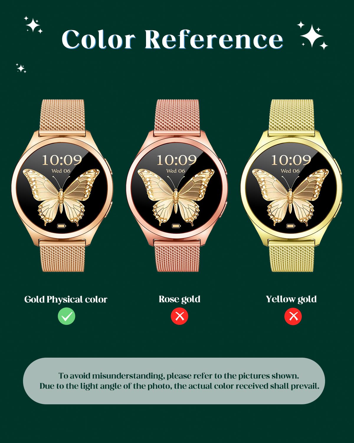 Reloj Inteligente Mujer Smartwatch con llamada: 1.27"TFT Pantalla Táctil Smart Watch Bluetooth con Frecuencia Cardíaca SpO2 Sangre Presión Arterial Sueño Deportivo IP68 Impermeable para iOS Android