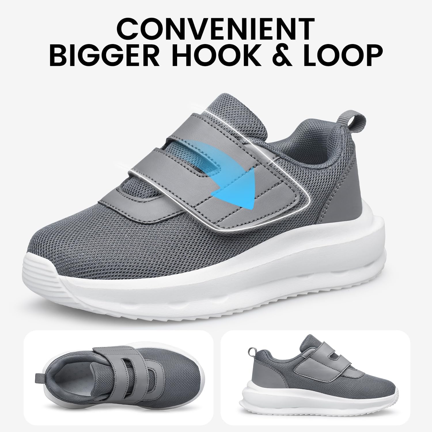 Boys Girls Shoes Kids Tennis Running Walking Shoes Lightweight Breathable Athletic Sneakers for Toddler/Little Kid/Big Kid