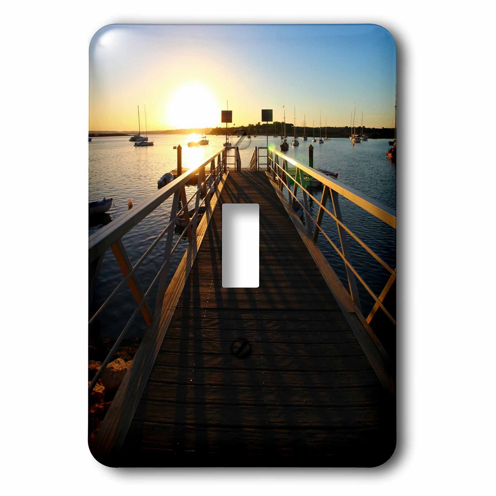 Interruptor de palanca individual con diseño de muelle de Alvor Portugal multicolor