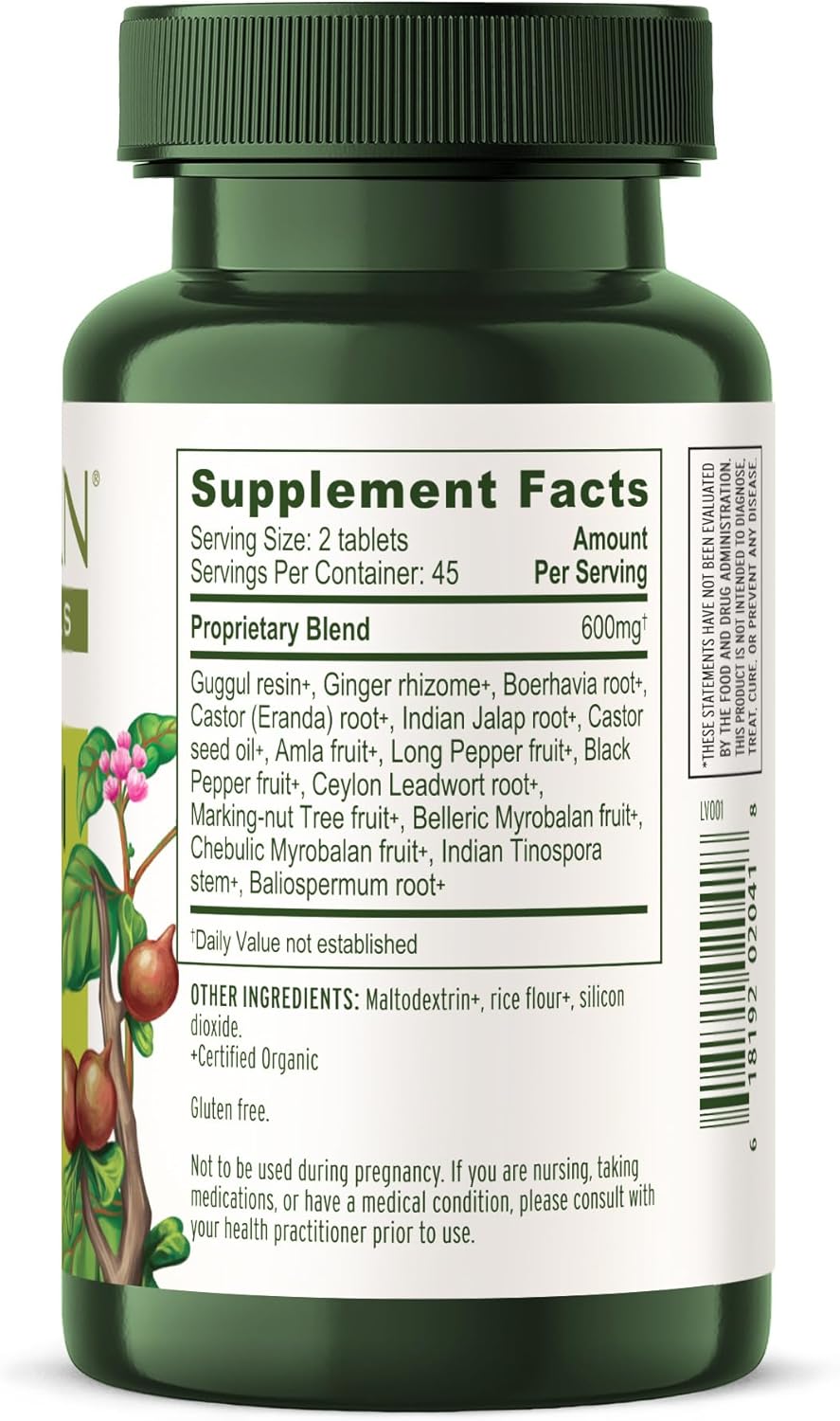 Banyan Botanicals Organic Punarnavadi Guggulu Tablets – Organic Joint Supplement – Supports Healthy Function of The Kidneys and Urinary System* – 90 Tablets – Non-GMO Sustainably Sourced Vegan* - Image 8