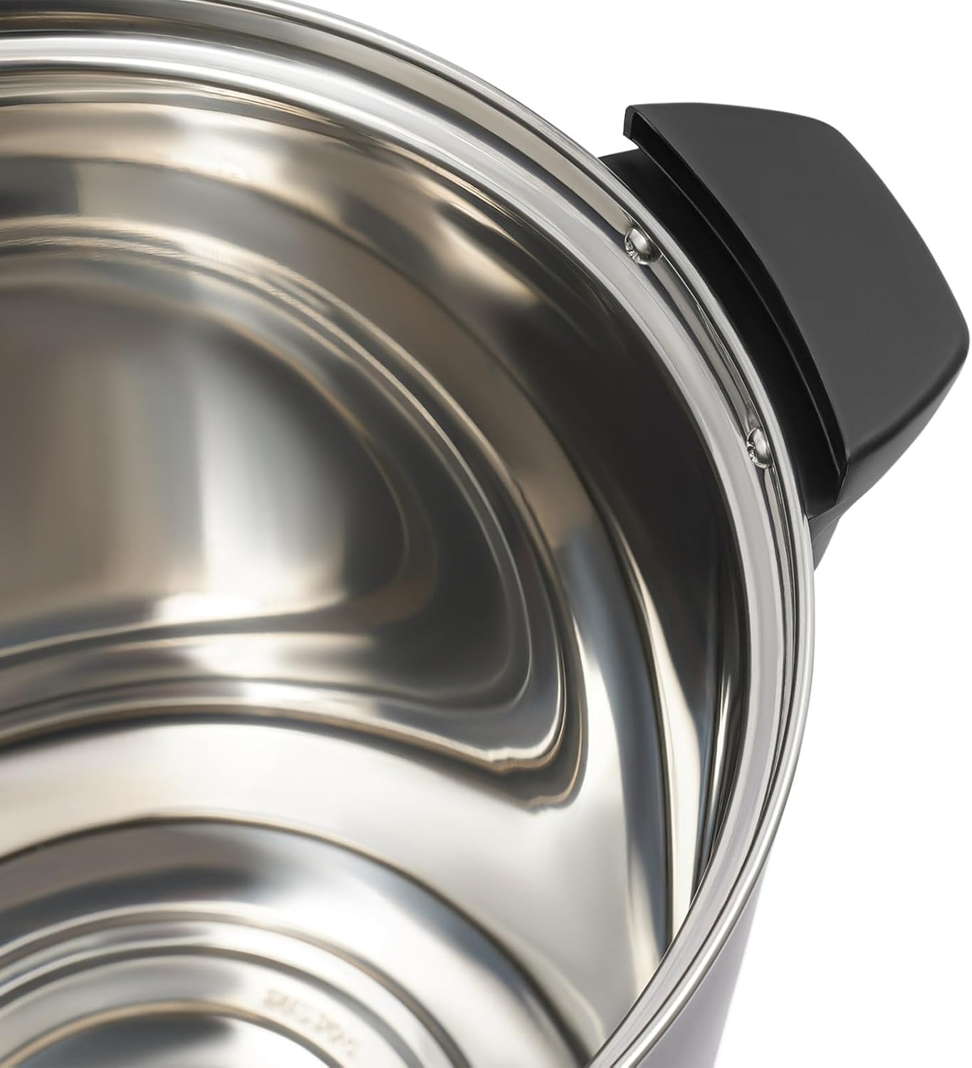 Commercial Coffee Urn, 15L/80-90cup Portable Stainless Steel Large Hot Drink Dispenser, Easy Two Way Coffee Maker Urn w/Cool-Touch Handles & Lid, Easy to Clean, Black