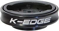 Vista 1 de K-Edge Gravity Top Cap Soporte para computadora de bicicleta Garmin Negro