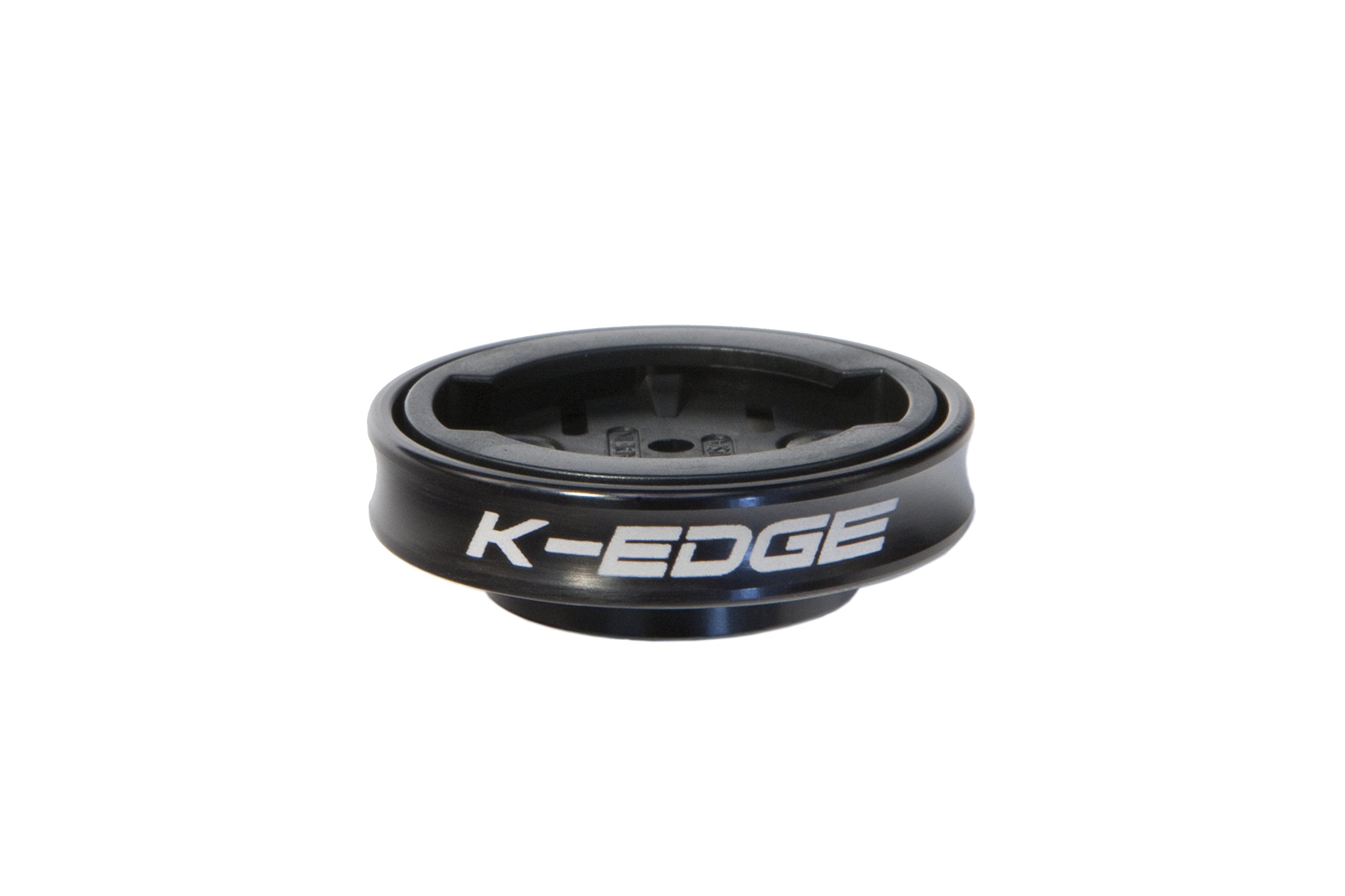 K-Edge | Gravity Top Cap Bicycle Computer Mount | Garmin | Black