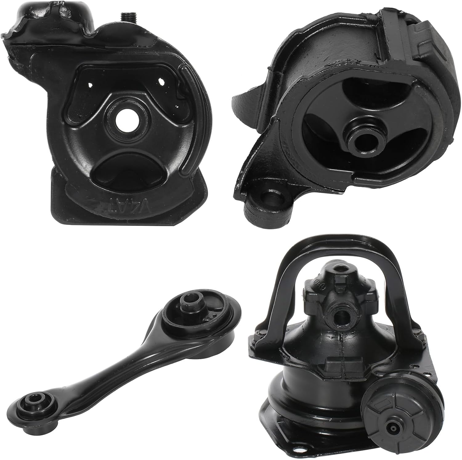 SCITOO Engine Mount Trans Mounts Set fit for 1990-1993 for H-onda Accord A6512