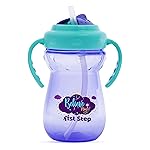 1ST STEP BPA Free Straw Sipper Cup with Twin Handle (Lavender)