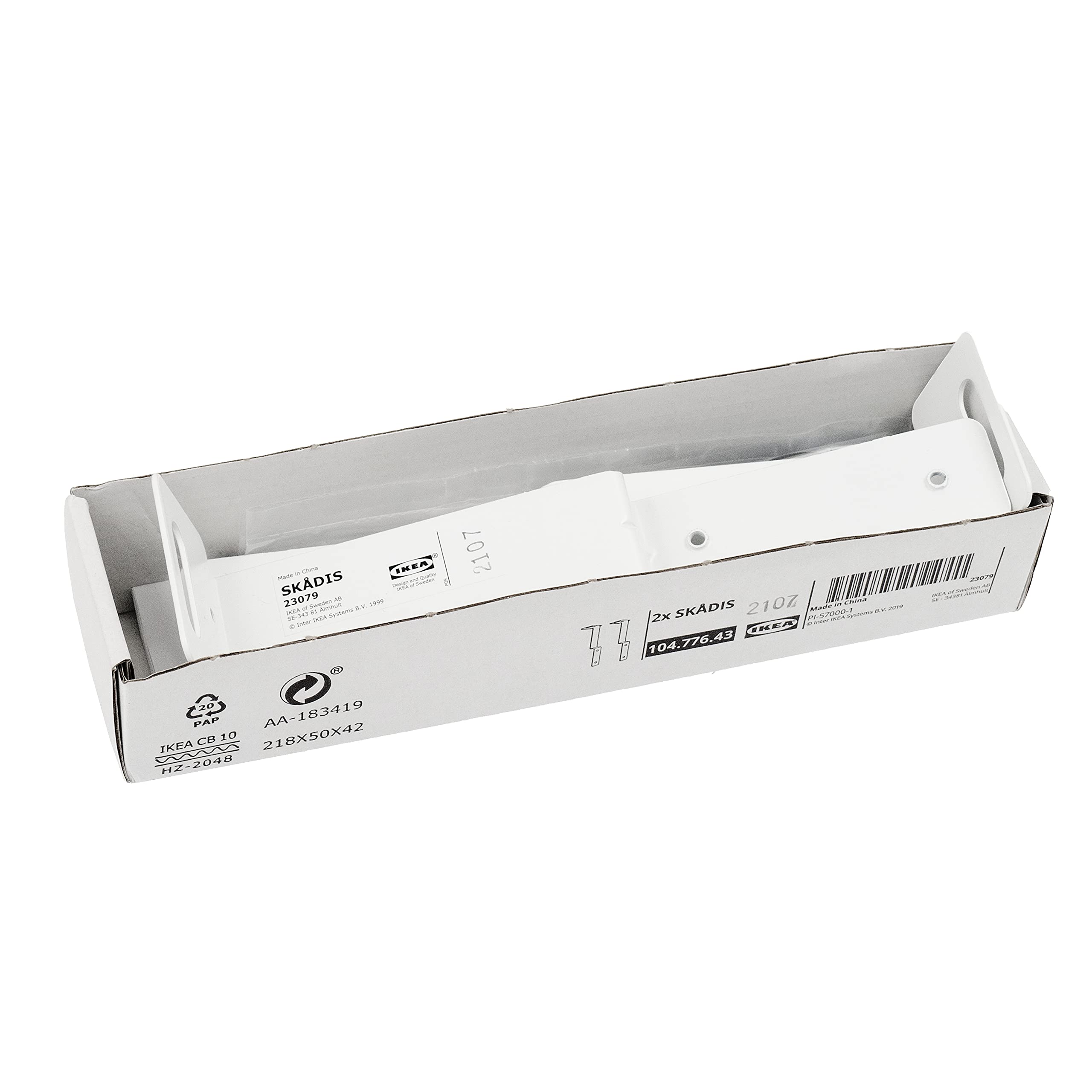 IKEA Skadis Doppio - Pannello Organizer Bianco Per Parete - Foto 10