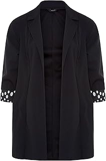 plus size grey blazer