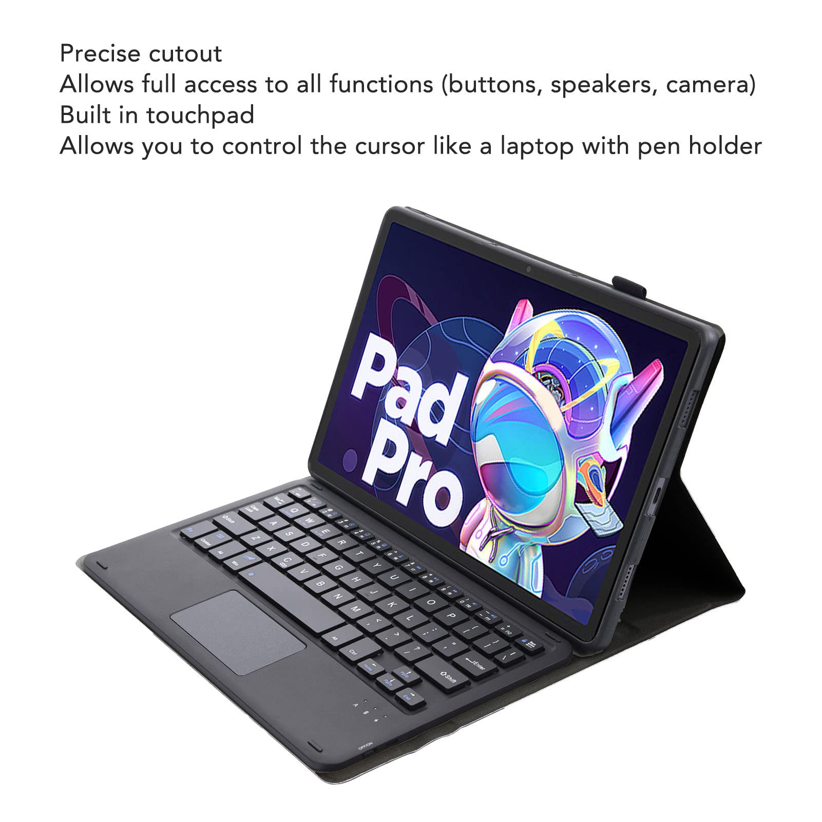 Funda con Teclado para Tablet Tab P11 Pro de 11,2 Pulgadas.