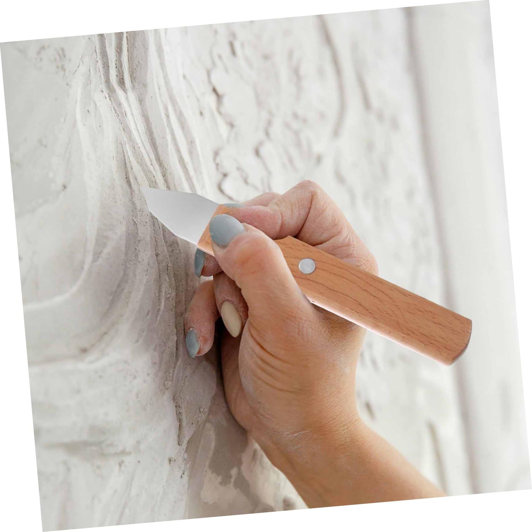 Artibetter Herramientas de Cerámica Juego de 8 Color Aleatorio de Acero Inoxidable Mango de Madera para Modelado y Esculpido Profesional de Arcilla