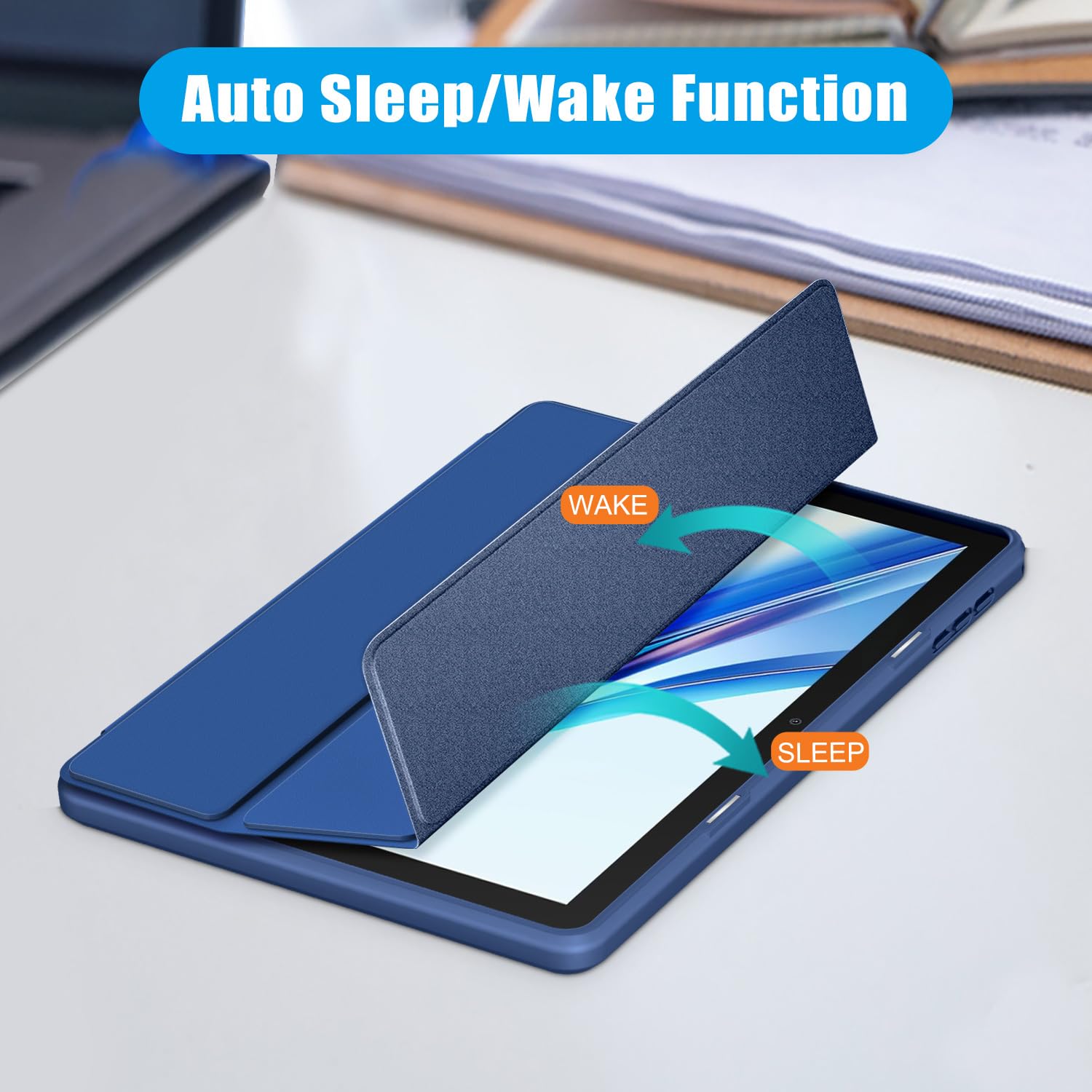 For Blackview Tab 70 Wifi Case 10.1 Inch Luxury Transparent Back