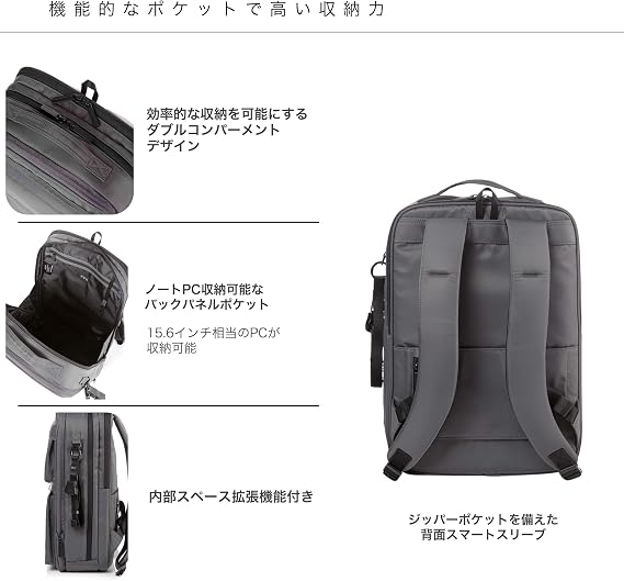 Samsonite red Backpack, Charcoal Gray, One Size