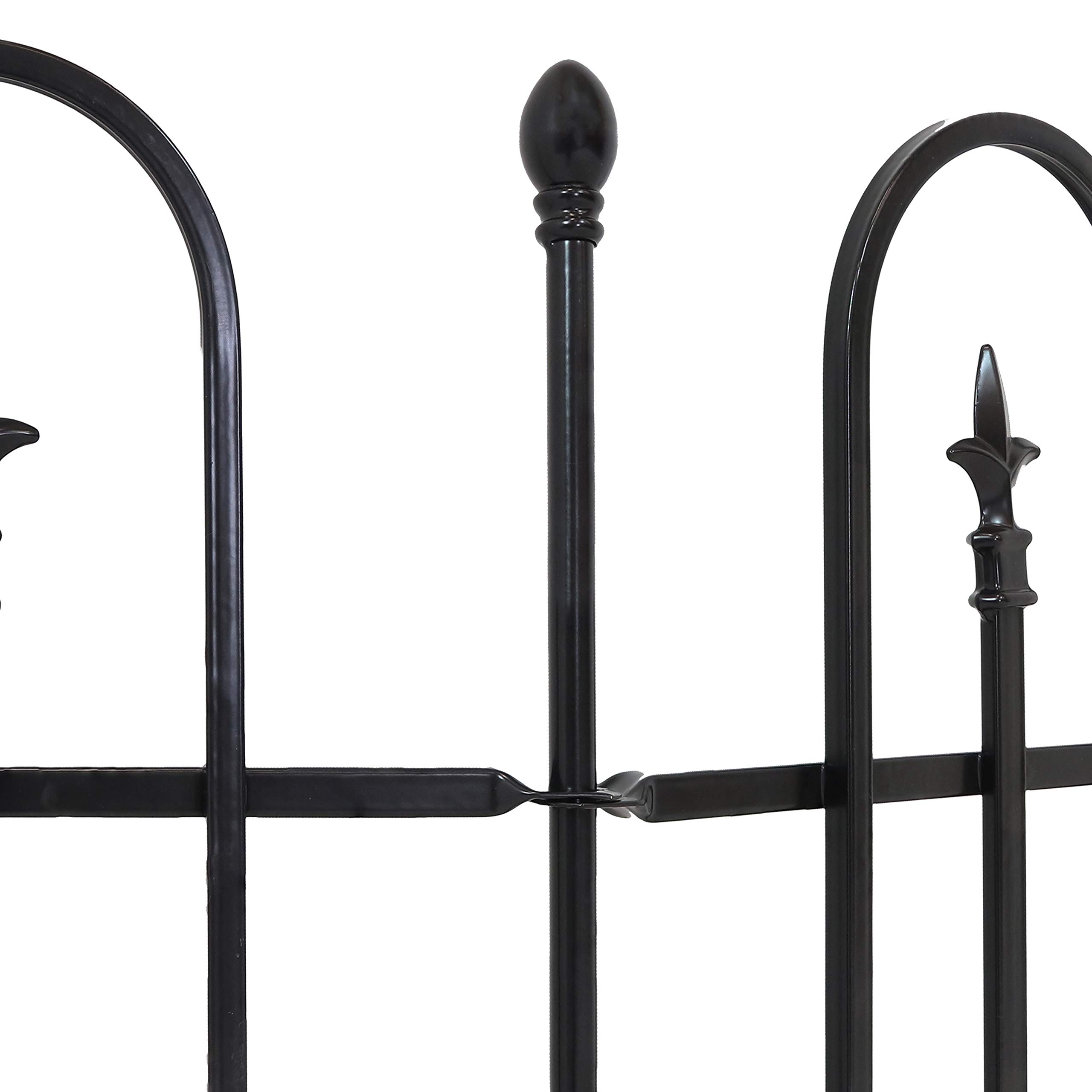 Amazon.com: Sunnydaze Strasbourg 6' Set of 2 Steel Decorative