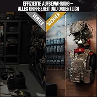 OneTigris Motorkerékpár Ruhatartó Fali Konzol 2.0 - Sisak és Motoros Ruha Tartó 80kg 4