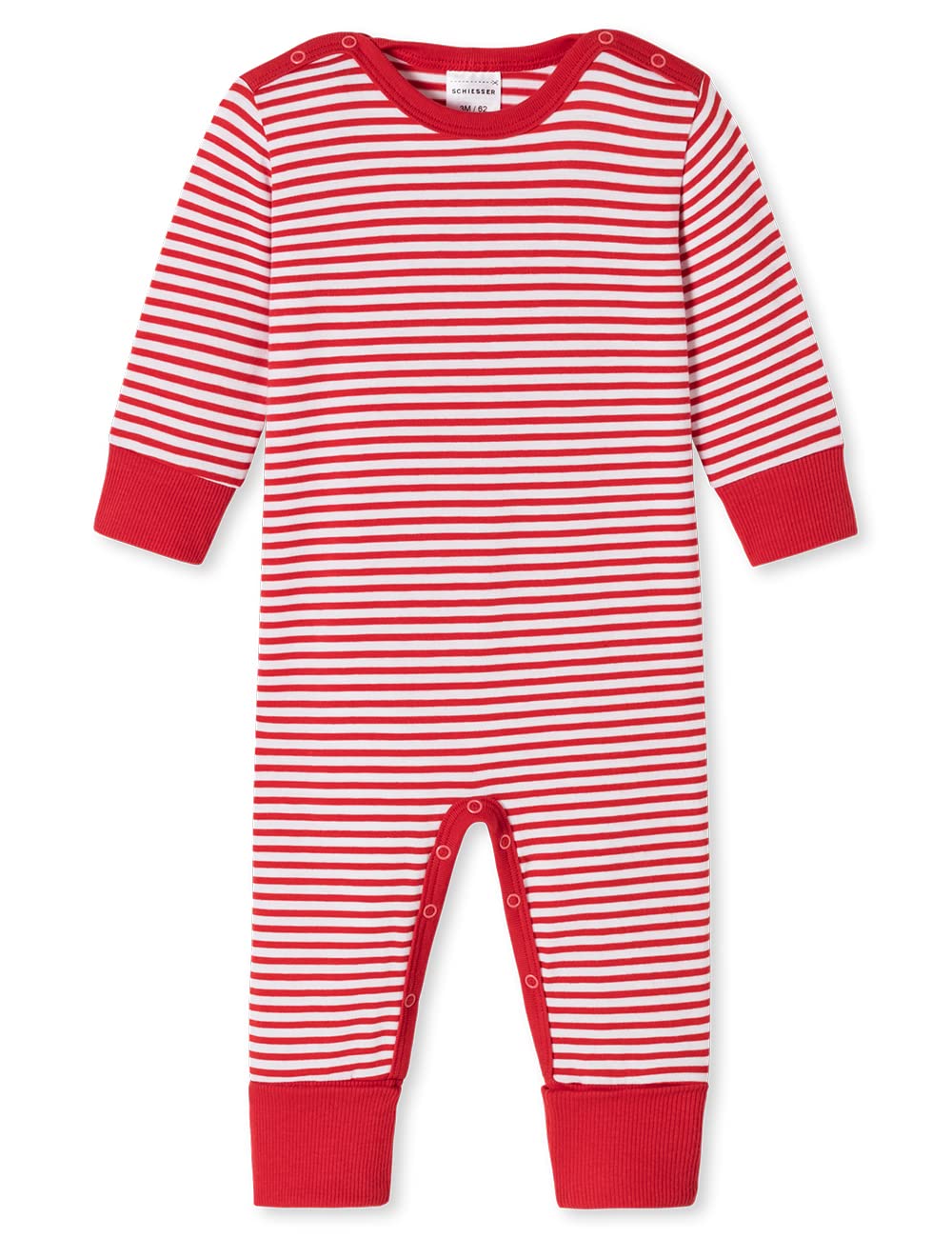 Schiesser Baby Unisex Schlafanzug Einteiler Vario Fuß - 178887