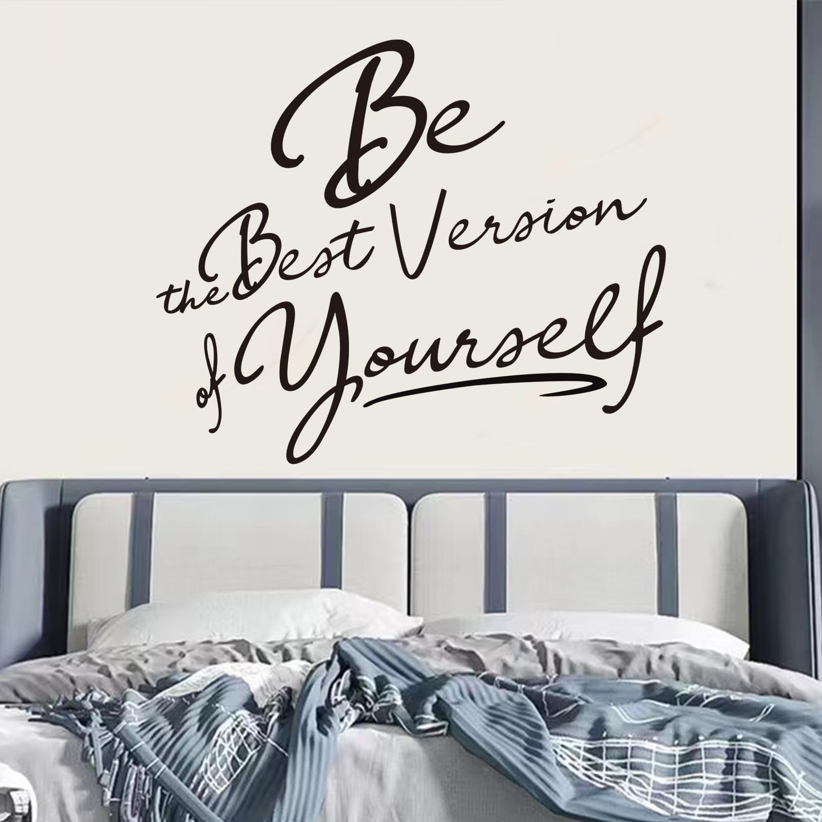 Inspirational Quotes Bathroom Wall Decals : Women Beautiful Home Positive Vinyl Art Wall Stickers - Image 4
