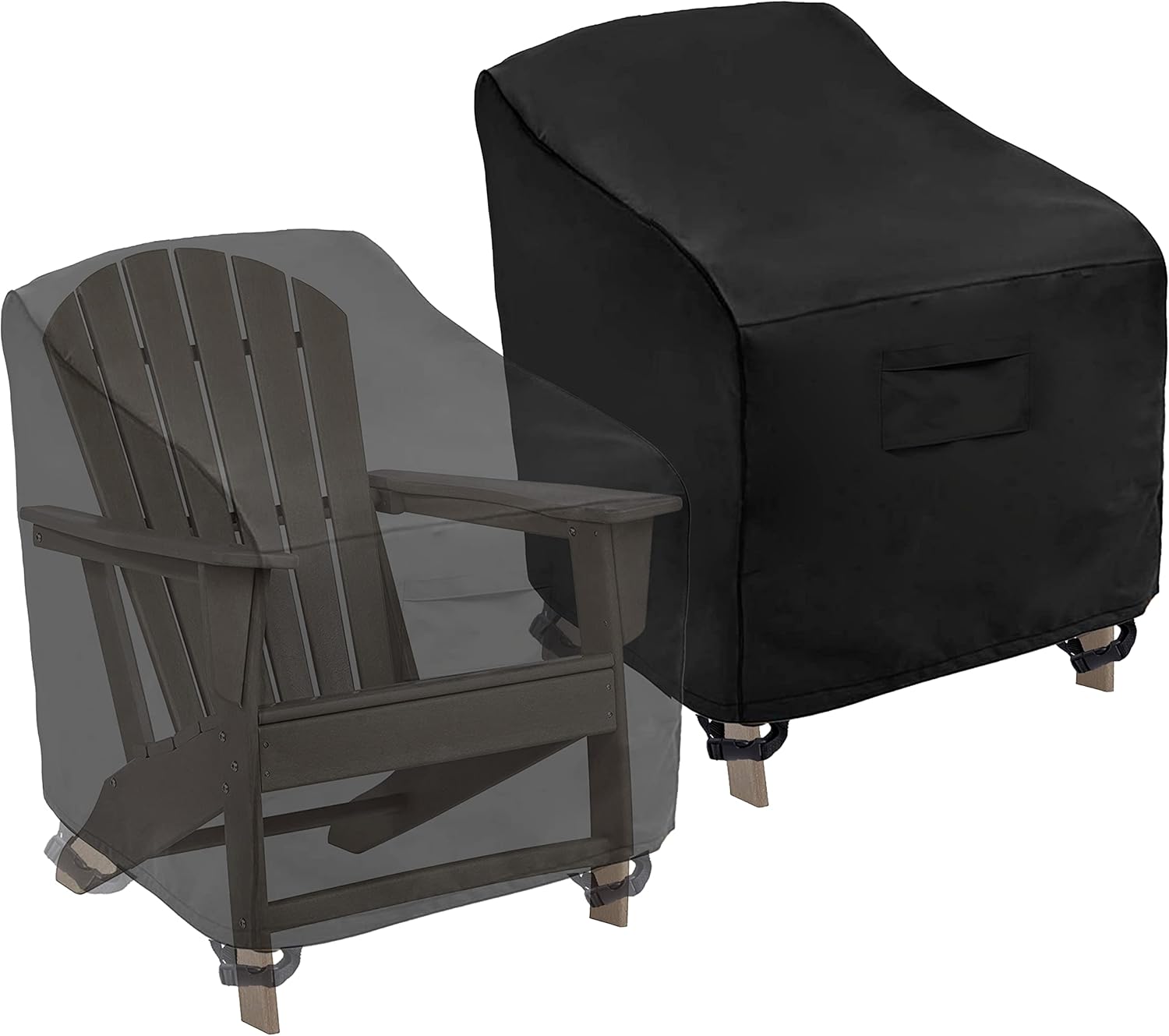 WOMACO Patio Adirondack Chair Cover Waterproof Large/Tall Outdoor Chair ...