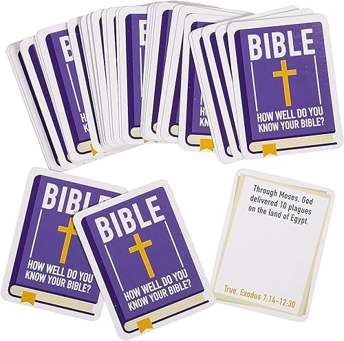 Qué tan bien conoces tu Biblia Tarjetas - 37 piezas