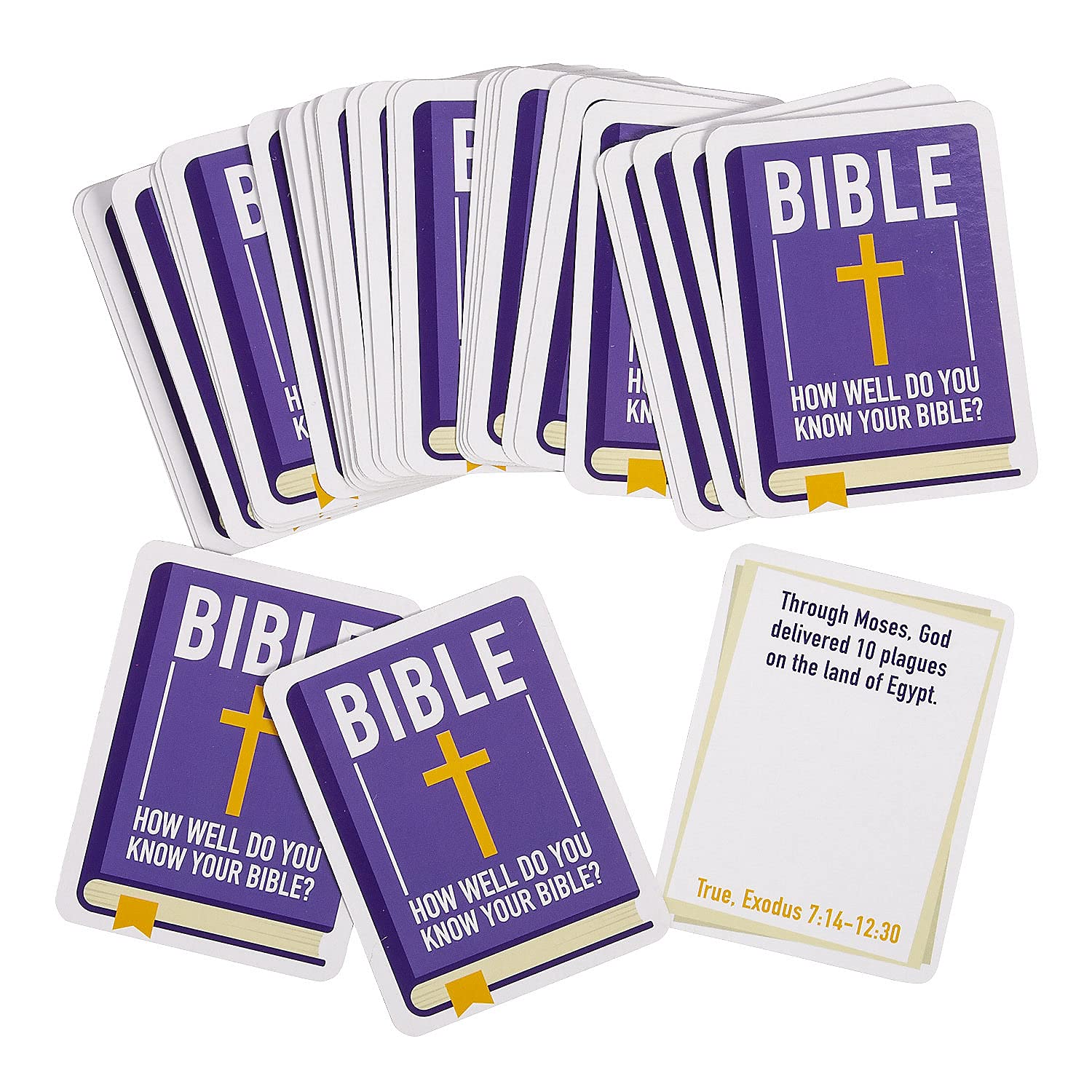 How Well Do You Know Your Bible? Cards - 37 Pieces