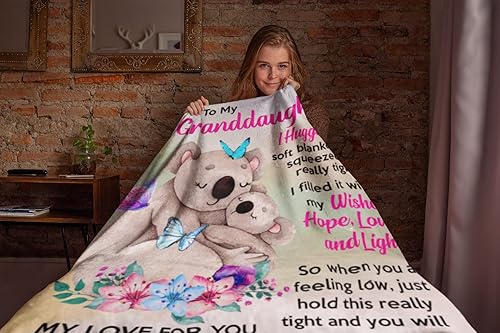 Miniatura 5 de Manta personalizada con texto en inglés To My Daughter de papá o mamá, regalos para hija de padre madre, manta de regalo de cumpleaños, manta de