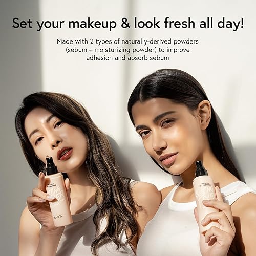 Miniatura 2 de LUNA - Spray fijador de larga duración de 3.3 onzas líquidas, sin peso con niebla microfina, acabado natural, fórmula que no se seca para todo tipo