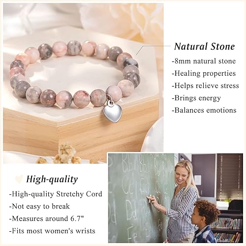 Miniatura 5 de PINKDODO Regalos de agradecimiento para profesores, regalos para profesores para mujeres, regalos de cumpleaños para profesores, jubilación, regalos