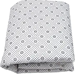 Almencla Tecido de tufagem de tecido grosso tapeçaria tapete fazendo tapete tecido de forro primário DIY tecido de agulha de perfuração de pano para tapete de pilha de corte, 1,8 x 1 m