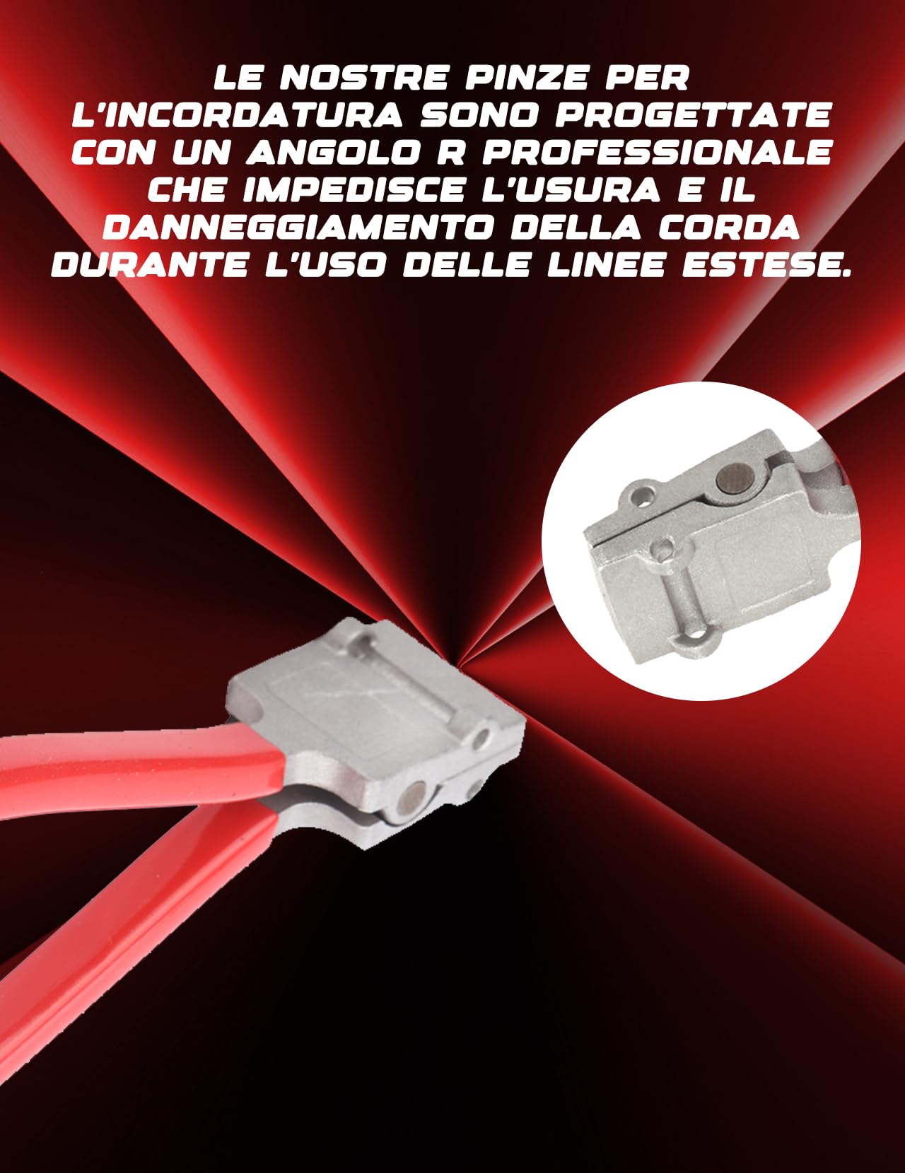 Pince Cordage Tennis - Machines et Outils de Cordage de Badminton - Pince de Démarrage de Raquette à 3 Ressorts pour Badminton et Tennis