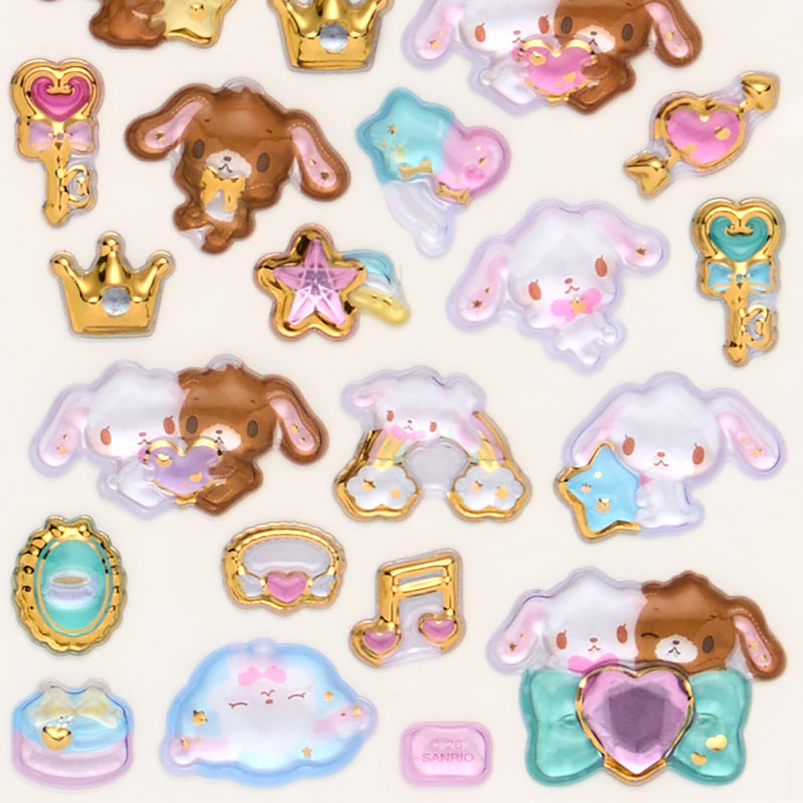 Bugってハニー マグネットステッカー 24枚入り➕キラキラプリズム大当たり Amazon | サンリオ(SANRIO) 金箔ぷっくりシール シュガーバニーズ 対象