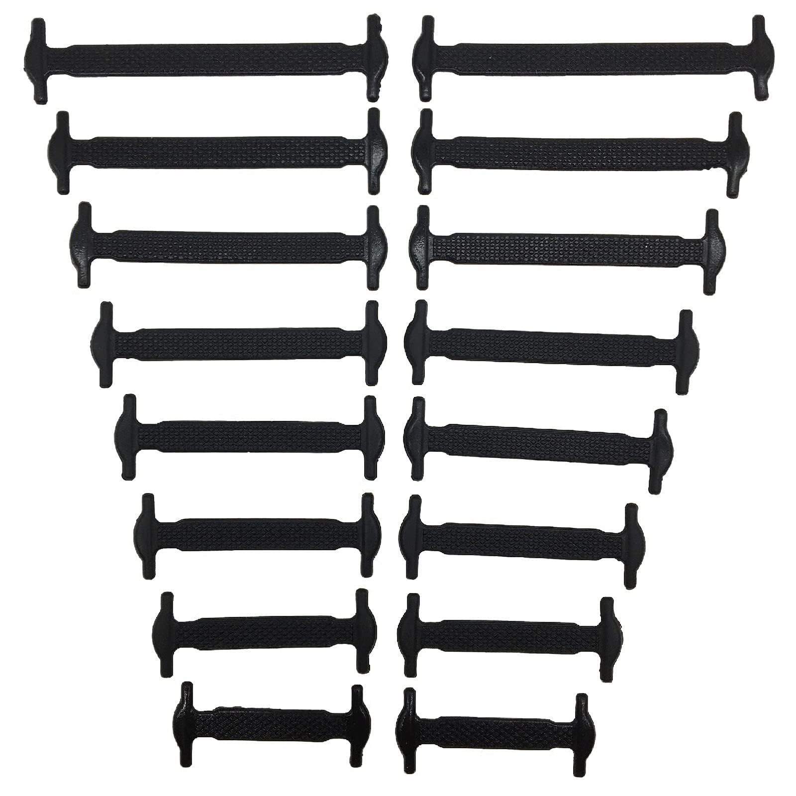 HOUSNNo Tie Laces for Kids and Adults, Waterproof Silicone Tieless Shoes Laces for Trainers, Silicone Tieless Flat Shoelaces for Running Shoes