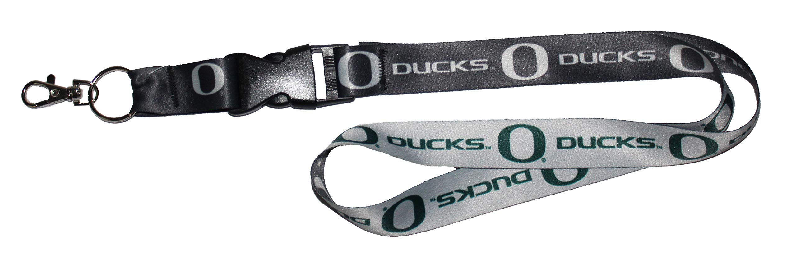 WinCraftOregon Ducks Premium Lanyard Key Chain, Charcoal Edition, Multicolor, L