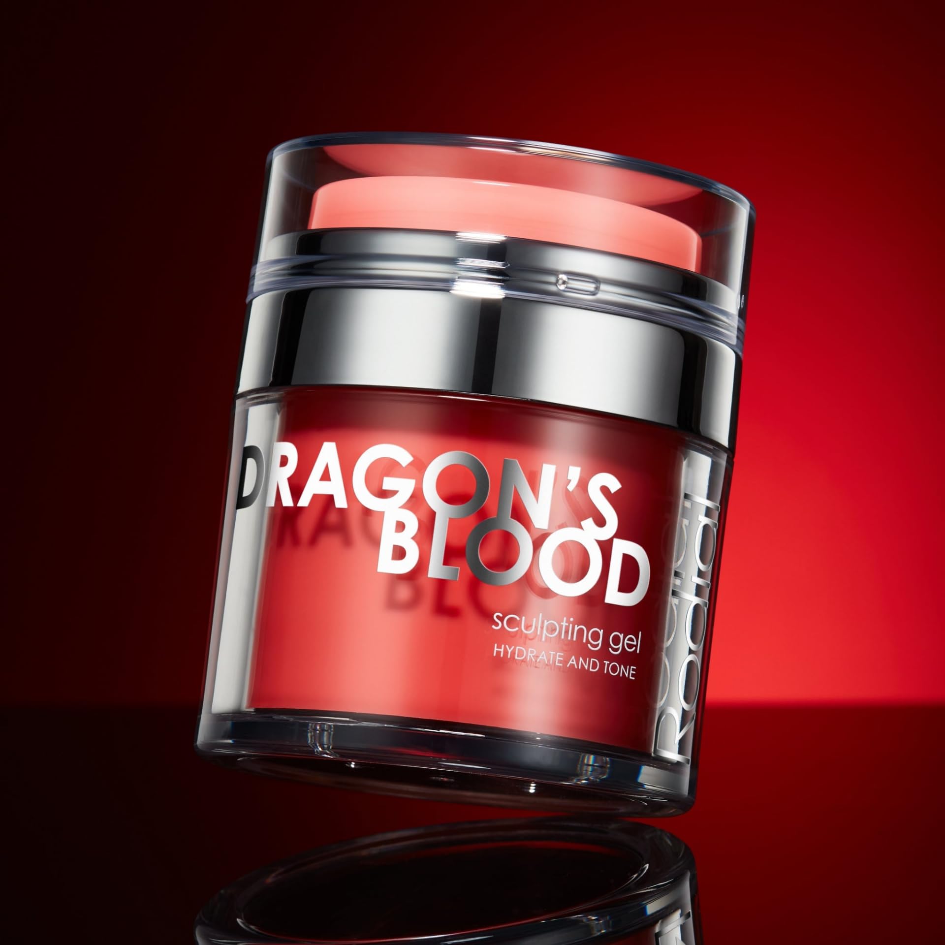 Rodial Dragon's Blood Sculpting Gel 50 ml - Crema Viso Rinfrescante ad Azione Tripla per una Pelle più Tonica, Compatta e Levigata - Formula Rinfrescante Gel/Crema ad Alta Idratazione