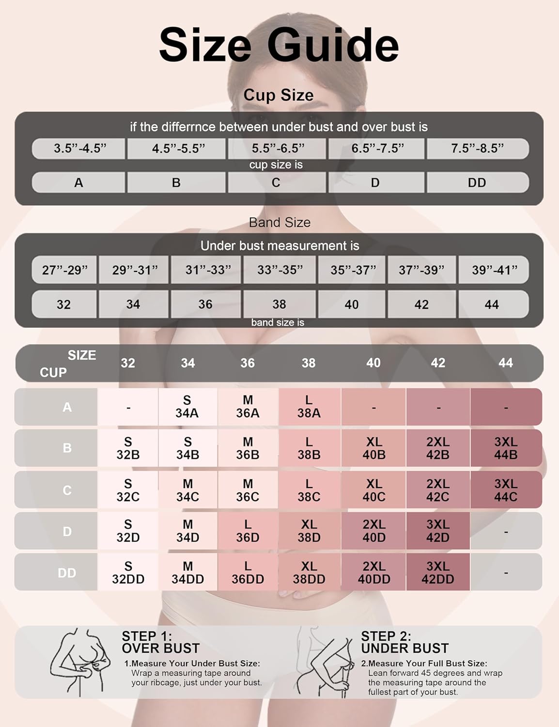 Jelly Bras for Women Wireless Push Up Bras Comfortable Plunge No Underwire Bra with Adjustable Straps Everyday Bra - Image 7