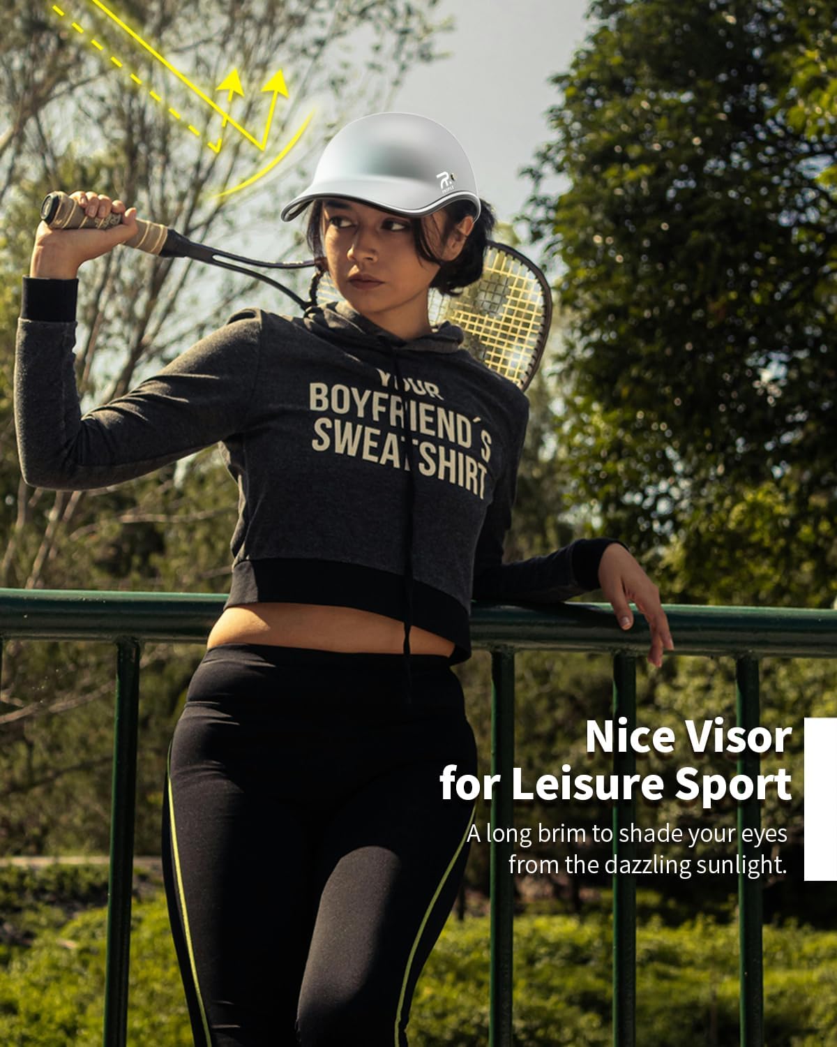 Adult Baseball Cap Helmet - Urban Style for Golf, Low Profile Urban Commute PU Retro Leather Hat for Men & Women