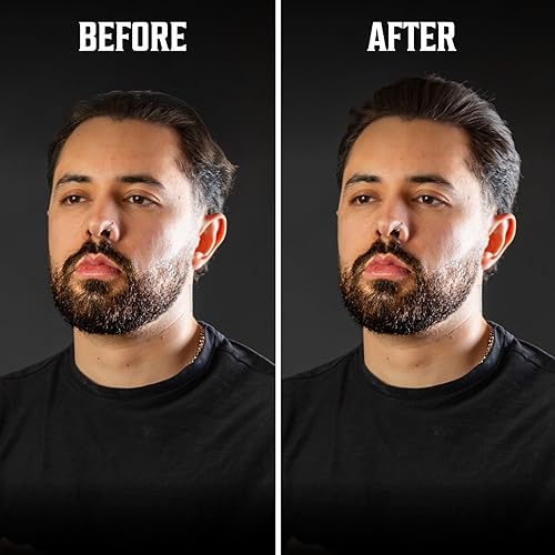 Miniatura 6 de Viking Revolution Spray de sal marina para hombres (8 onzas líquidas), arcilla capilar de sándalo mate (2 onzas) y polvo de peinado para hombres (1