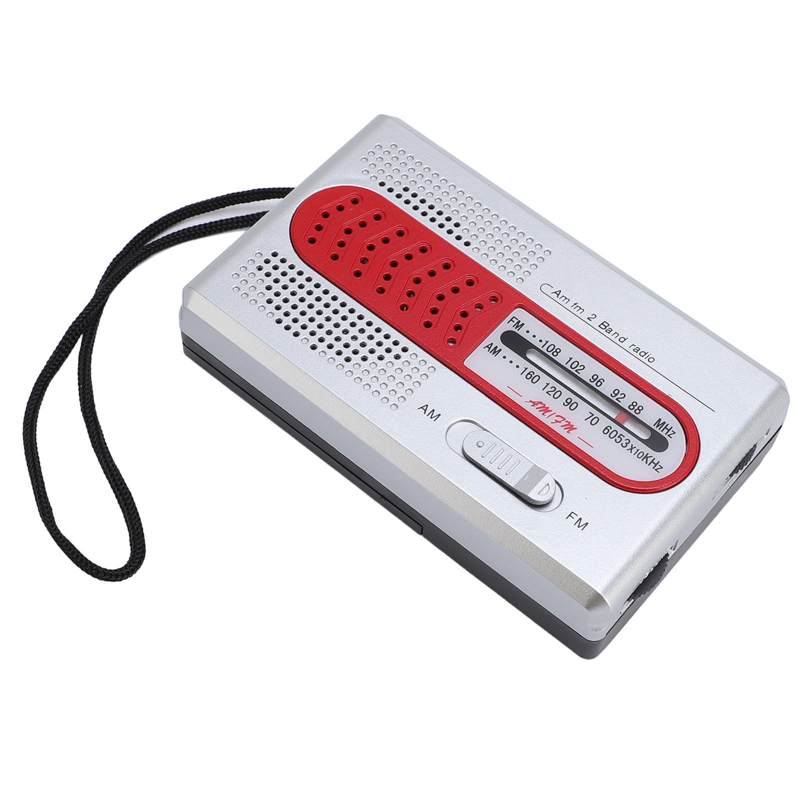 Radio AM FM Compact Transistor Player - Mini Pocket Multifonction - Haut- Parleur Intégré - Antenne Télescopique - TV Son Photo