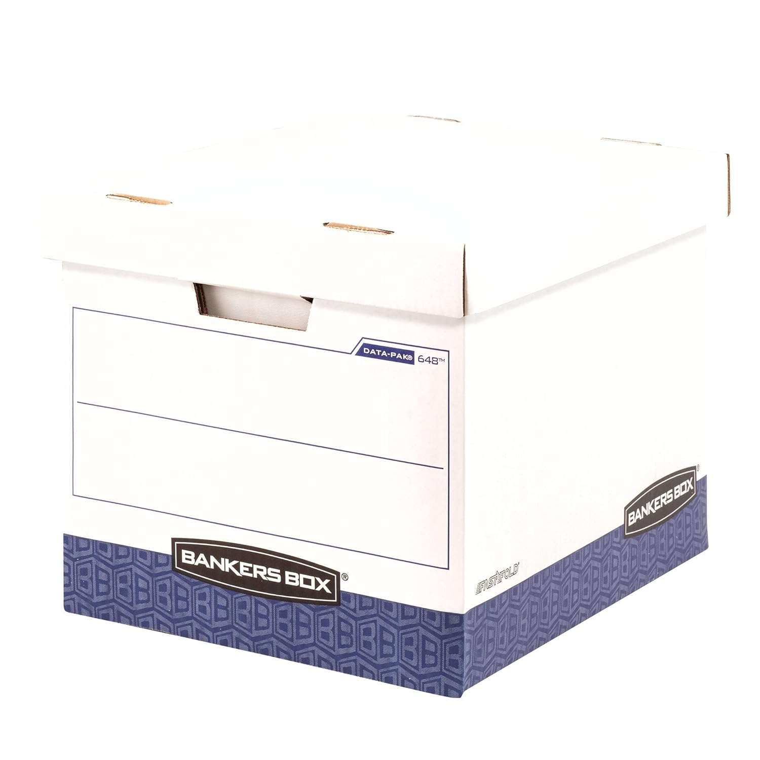 DataPak Heavy-Duty Portable File Box with FastFold Setup