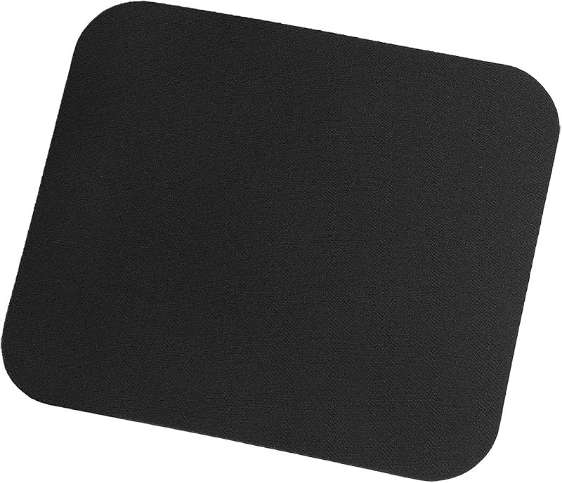 LogiLink ID0096 - Mauspad 220 x 250 x 3 mm f?r alle Maustypen (Kugel, Optisch, Laser) mit stark haftender Unterseite f?r optimalen Halt, Farbe: Schwarz
