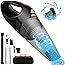 Handheld Vacuum Lightweight, Cordless Vacuum Cleaner for Car, with LED Light 6500Pa Powerful, Wet Dry Use Hand Vac for Quick 