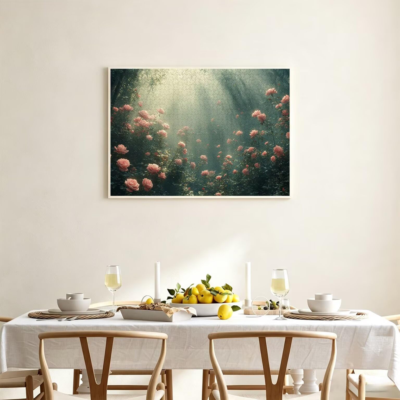 Puzzle 4000 Pezzi 141x87cm, Puzzle Adulti Foreste fiori, n-695